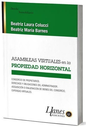 Asambleas Virtuales En La Propiedad Horizontal - Colucci, Ba