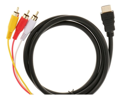 Cable Componente, 1,5 M, Hdmi Macho A 3 Rca