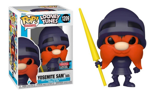 Funko Pop Looney Tunes Yosemite Sam Black Knight Exclusivo 