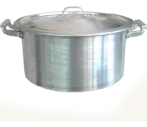 Imagen 2 de 2 de Cacerola Aluminio Gastronomica N° 32 Reforzada 12 Litros