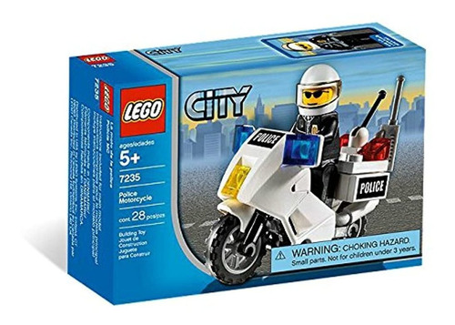 Lego De Motocicleta De Policía