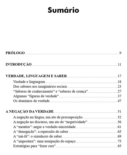 A Manipulação Da Verdade: Do Triunfo Da Negação Às Somb, De André Luís De Patrick; Araújo. Editora Contexto, Capa Mole Em Português