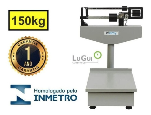 Imagem 2 de 8 de Balança Mecânica Para Botijão P13 100ch Welmy Inmetro