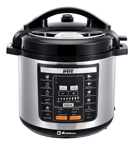 Olla De Presión Eléctrica Multifunción Koblenz Magic Pot Plateado 60 (Usado)