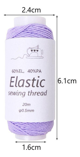 Ml Cuerda Elástica De Hilo Elástico, Cordón Elástico C