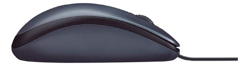 Imagen 3 de 5 de Mouse Con Cable Logitech M100 Usb Optico 1000dpi Negro