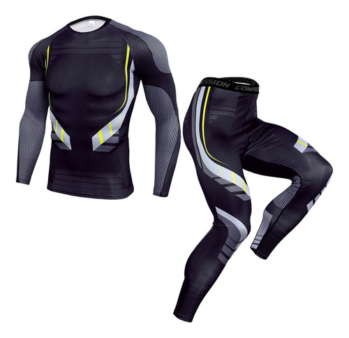 Traje Deportivo Ajustado Para Hombre Traje De Entrenamiento
