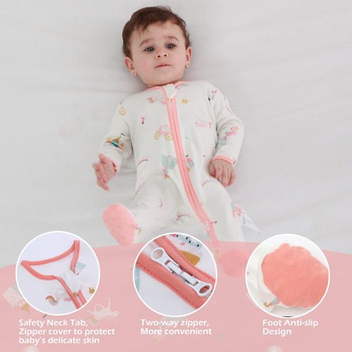 Pijama Para Bebé De Una Sola Pieza, Antideslizante
