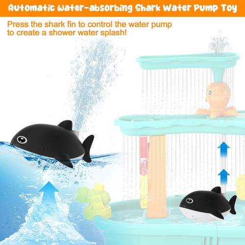 Juego De Agua Divertido Para Niños Accesorios Para Mesa Acuá
