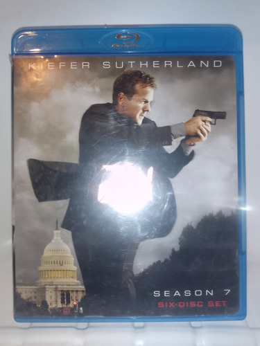 24 Bluray Séptima Temporada Siete Kiefer Sutherland Seminuev