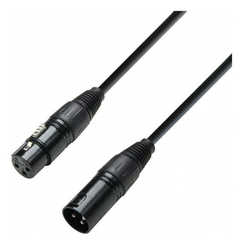 Adam Hall Cable Dmx De Xlr Macho A Xlr Hembra 3m