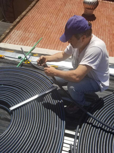 Imagen 7 de 9 de Climatizador Solar Para Piscinas Kit Hasta 56000 Litros
