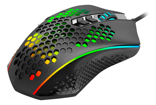 Mouse Gamer Redragon Memeanlion Honeycomb Rgb 12000 Dpi