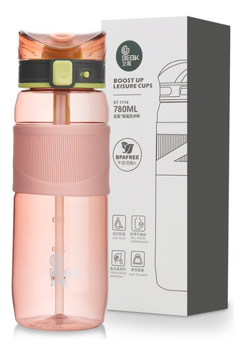 Botella De Agua 780 Ml, Tritan, 100% Anti-fugas, Exterior