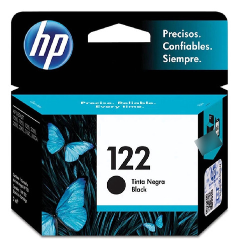 Cartucho De Tinta Hp 122 Negra