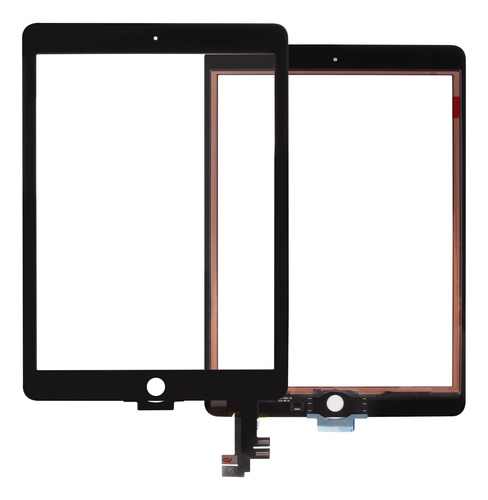 Cristal Touch Táctil Digitizer Para iPad 2 A1395 A1396 A1397