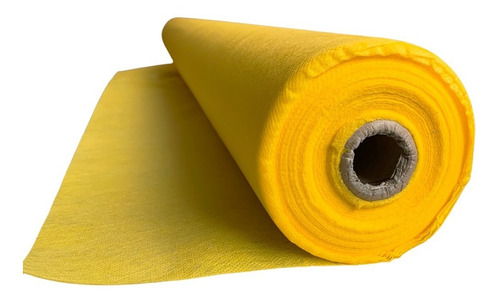 Rolo De Tnt 40g - 50 Metros 1,40 De Largura Cor Amarelo