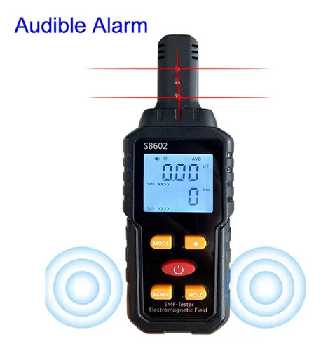 Contador De Dosímetro De Radiación 3 En 1 Geiger Emf Meter A