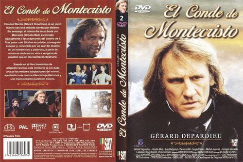 El Conde De Montecristo G Depardieu Alejandro Dumas 2dvd Mercado Libre