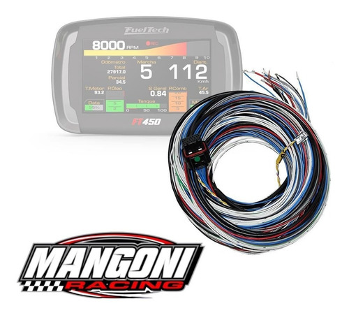 Imagem 5 de 7 de Fueltech Ft450 Com Chicote 3m + Brindes, * Pronta Entrega *