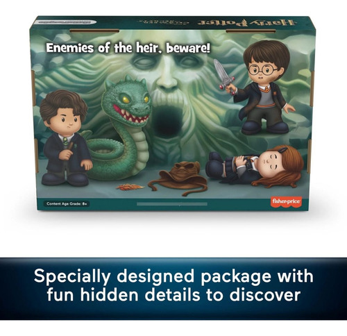 Little People Collector Set Harry Potter Y La Camara Secreta
