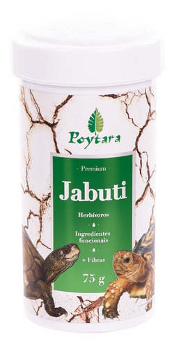 Ração Poytara Jabuti 75g