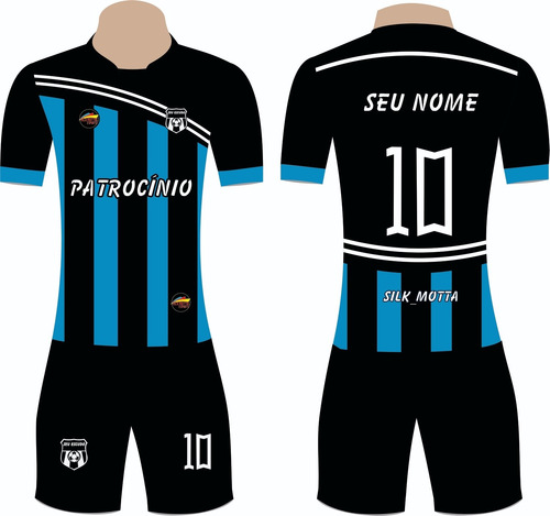 Kit Com 20 Camisas + 12 Calções Personalizado