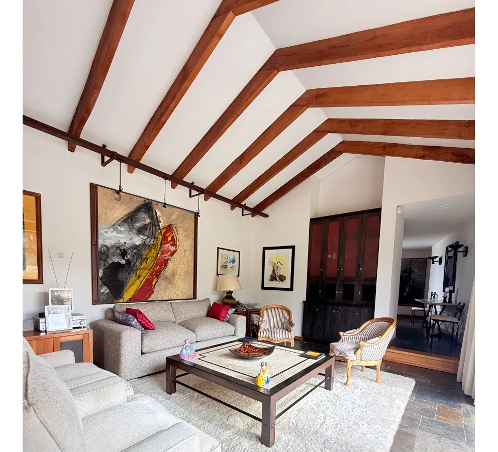 Imagen 5 de 26 de Preciosa Casa En Espectacular Terreno En La Reina Alta