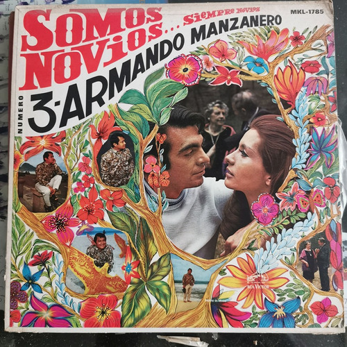 Disco Lp Armando Manzanero-somos Novios, Siempre Novios 0