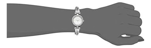 Juego De Reloj Plateado De Cuarzo Japonés Con Pantalla Analó