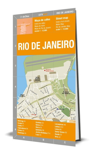 City Map Rio De Janeiro. De Dios Guías De Viaje.