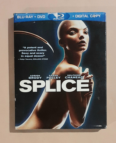 Splice ( Splice Experimento Mortal ) Blu-ray + Dvd Original