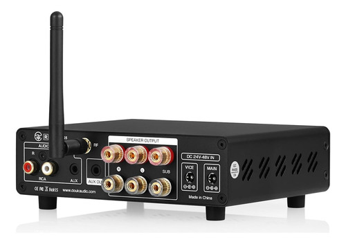 Amplificador Bluetooth De Canal Douk Ns-14g Pro 21, De 600w