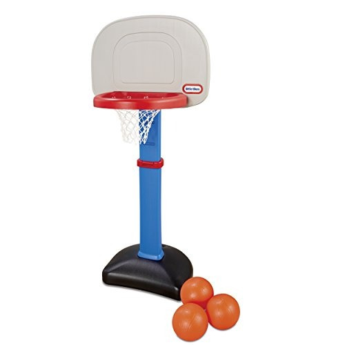 Set De Baloncesto Lt Little Tikes Easyscore Blue 3 Ball Excl