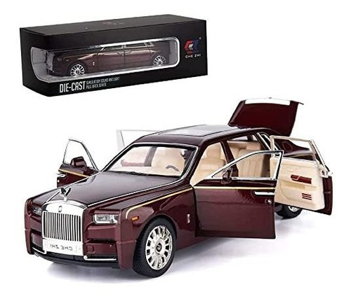 Exquisito Modelo De Coche 1/24 Rolls-royce Phantom Modelo D