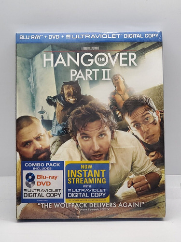  Pelicula Blu-ray  The Hangover Part 2 - Slipcover