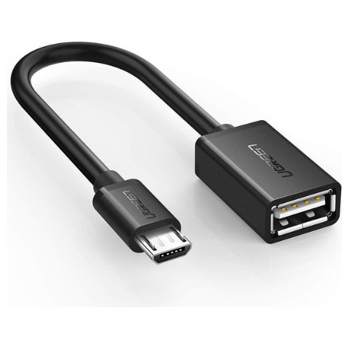 Cable Micro Usb 2.0 A Usb A Otg Negro Ugreen