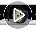 Reloj De Pared Doble Cara 25 Cm Hierro Forjado Estilo Vintag