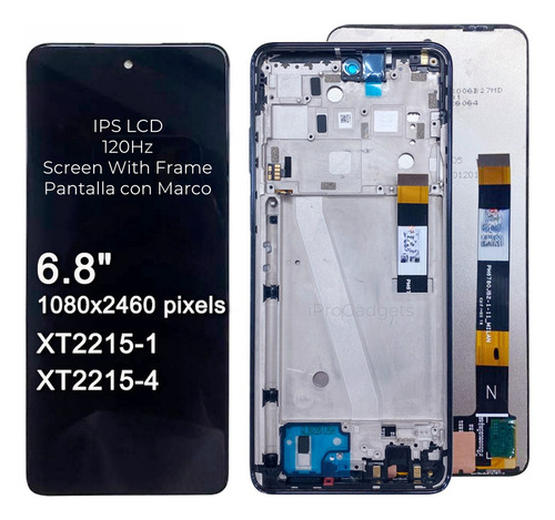 Sj Compatible Pantalla Lcd Con Marco Para Moto G Stylus 5g