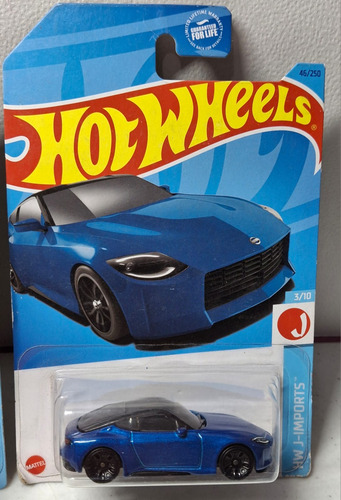 Hot Wheels Lote De 3 Vehiculos Varios 1/64 Nissan Pack 61 Celeste (Usado)