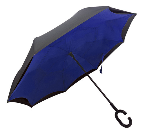 Tuut Guarda-chuva Fechamento Invertido Raio 61 Cm - Azul