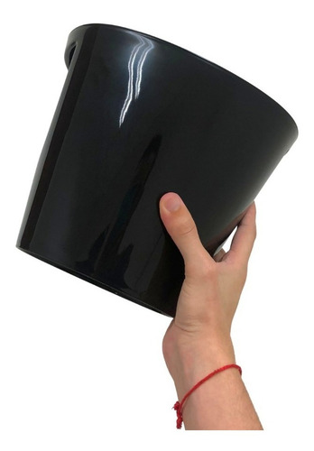 Balde De Gelo 5l Preto - Kit 5 Unidades