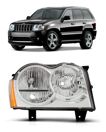 Farol Grand Cherokee 2004 A 2007