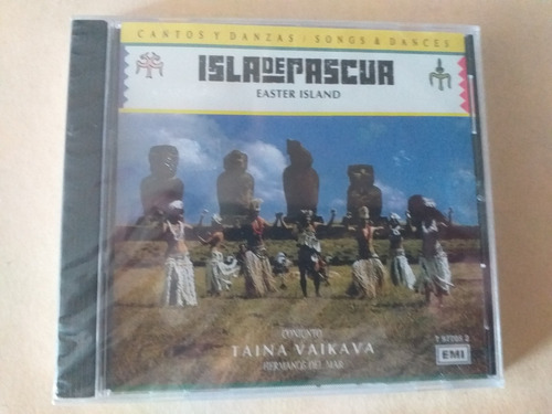 Cd Taina Vaikava/   Cantos Y Danzas Isla De Pascua