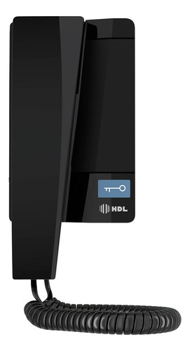 Monofone Interfone Hdl Advance Extensão De Áudio Com 1 Botão Cor Preto 12v