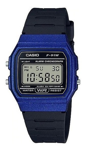 Reloj Casio F91w Original Vintage Garantía Oficial 2 Años