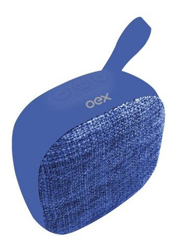 Caixa De Som Bluetooth Mini 5w Oex Wee Sk413 - Azul