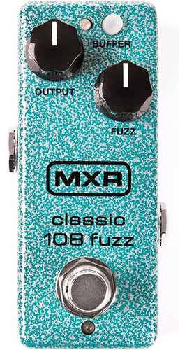 Mxr M296 Classic 108 Fuzz Mini Effects Pedal Bundle Con 2 Ca