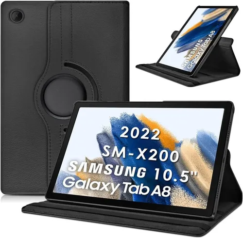 comprar Capa Para Galaxy Tab A8 Tela 10.5 Sm-x205 X200 Giratória 360
