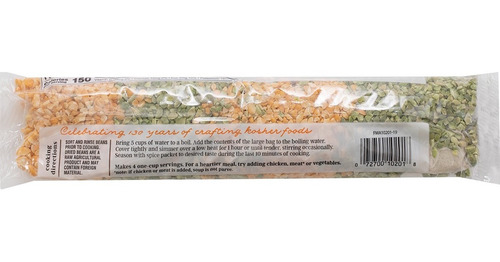 Mezcla Para Preparar Sopa De Guisantes Manischewitz Kosher